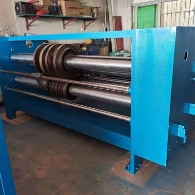 供應 二手紙箱機械  四刀聯動輪轉開槽機